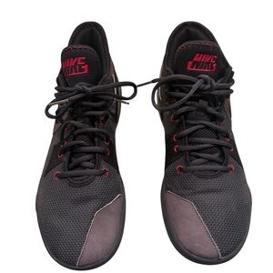 Nike Air Max Impact 2 Black Red Basketball Shoes Mens Size 9.5 Athletic Sneakers